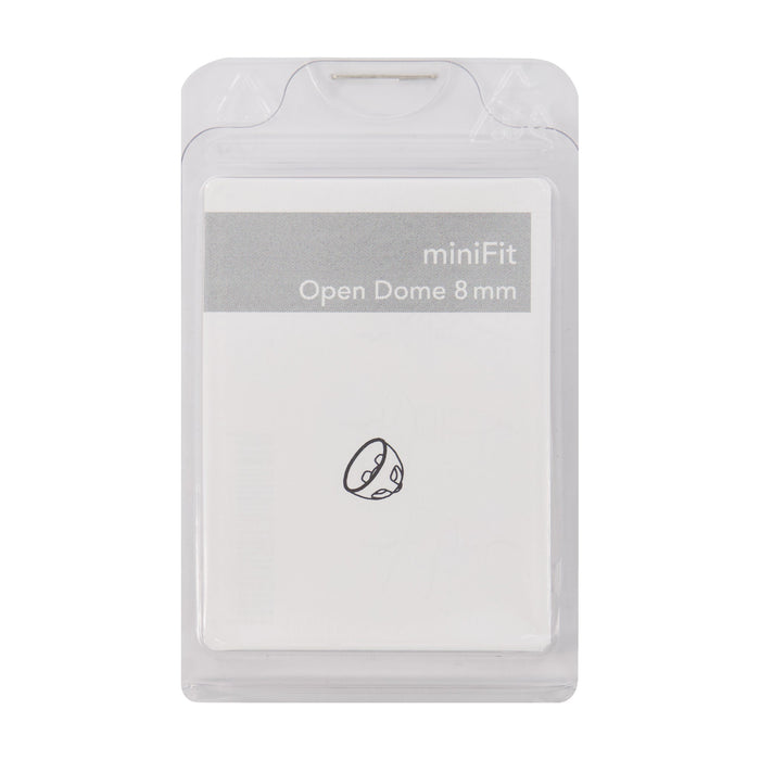 miniFit Open Dome 8mm for Bernafon, Sonic and Phillips RITE Hearing Aids