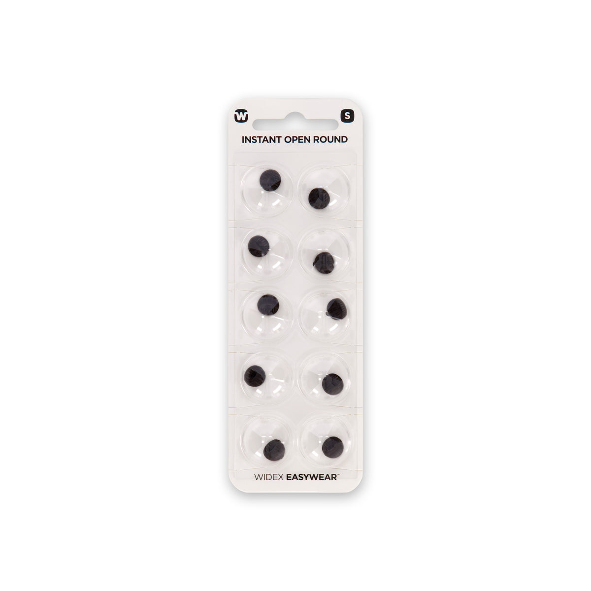 Widex Instant Round Open Ear-Tip S | Buy Hearing Aid Domes Online ...