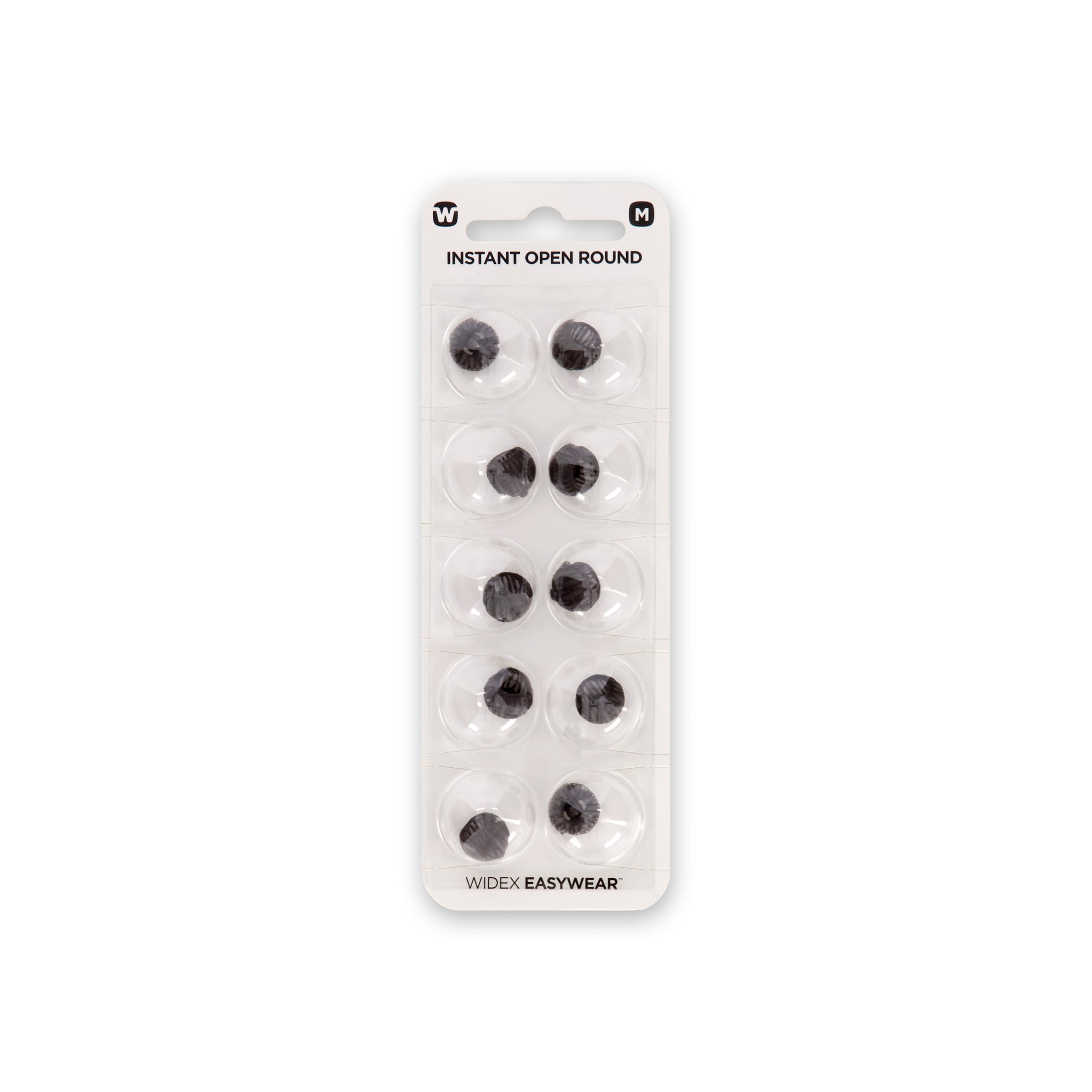 Widex Instant Round Open Ear-Tip M | Buy Hearing Aid Domes Online ...