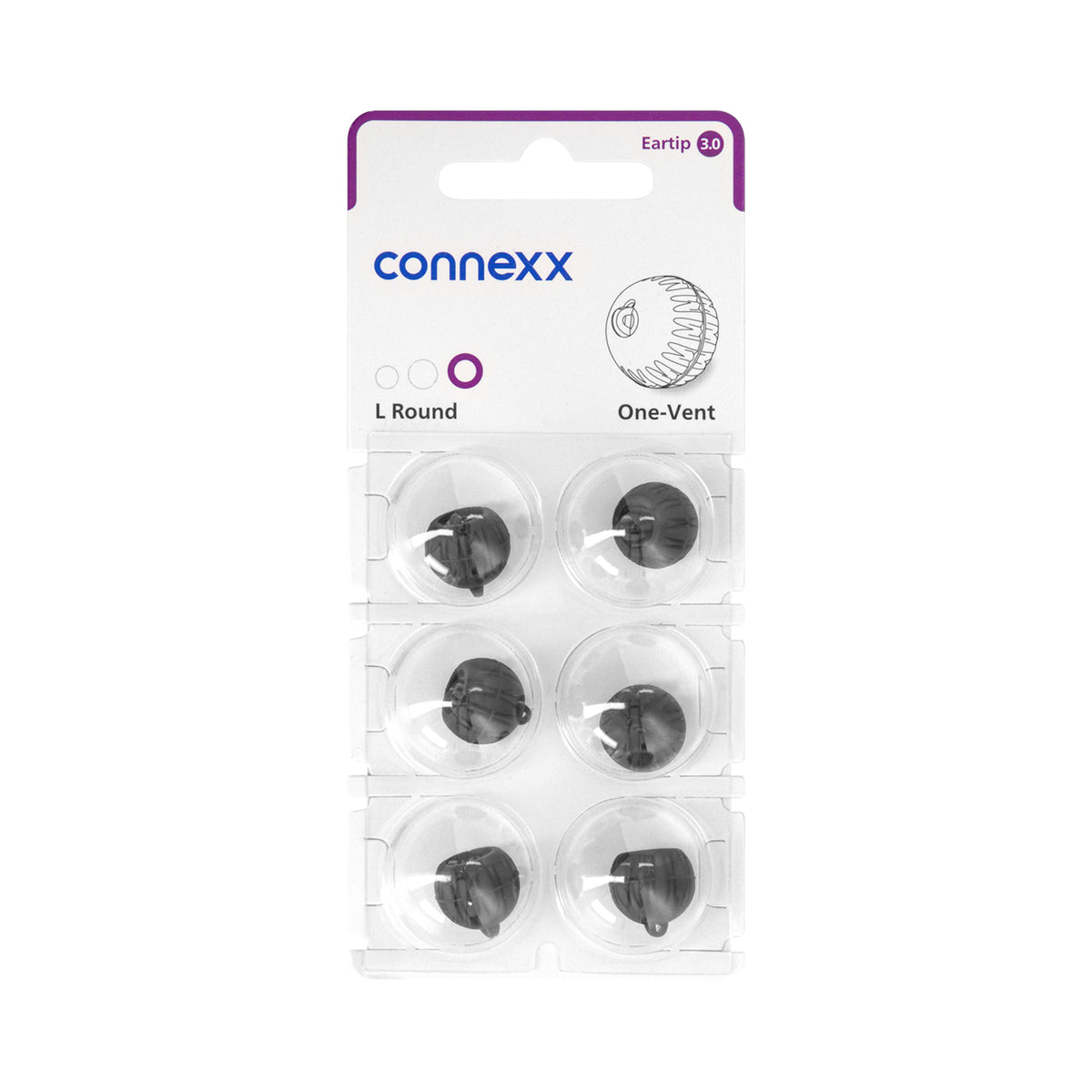 Connexx Eartip 3.0 L Round One-Vent | Buy Online Now! — Shop Omni ...