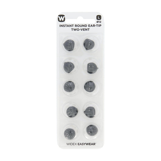 Widex easywear Instant Round Ear-Tips Two-Vent Large