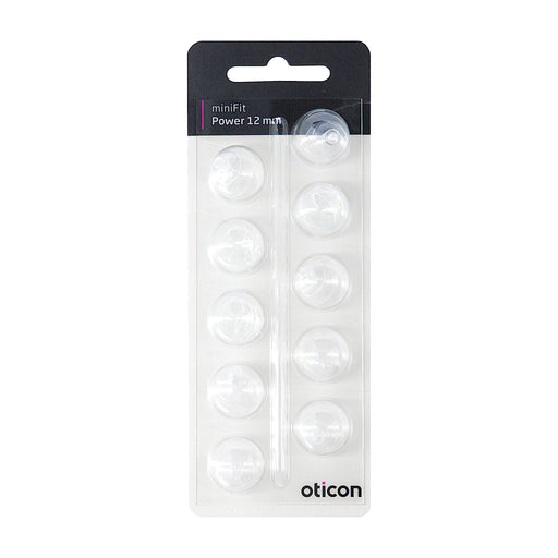 Oticon miniFit Power 12mm Dome Piece in new 2020 Packaging