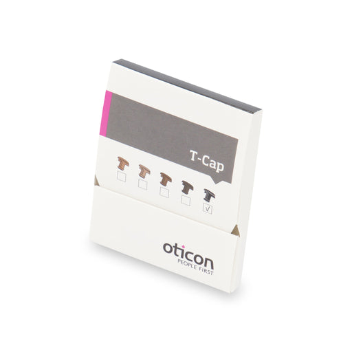 Oticon Black T-Cap mic protection filter.  