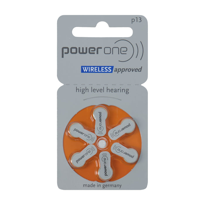Power One p13 Wireless Approved Hearing Aid Battery