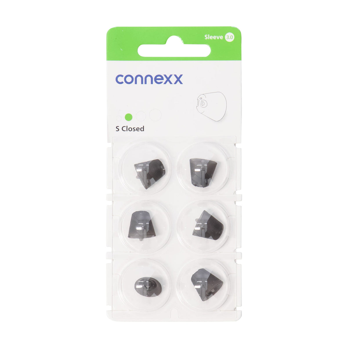 Connexx Sleeve 3.0 S Closed Buy Hearing Aid Domes Online Now