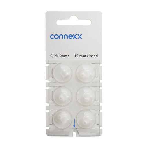 Connexx Click Dome 10mm Closed for Signia, Siemens, and Rexton Hearing Aids