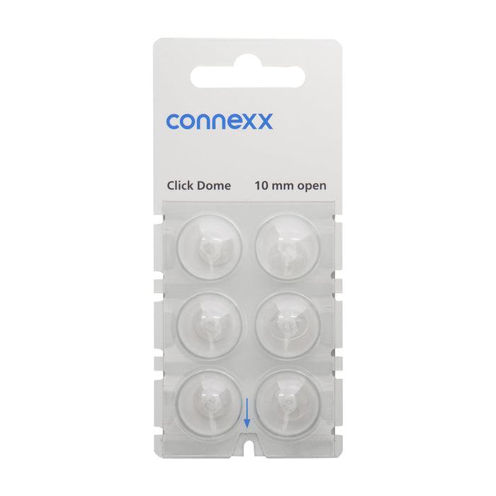 Connexx Click Dome 10mm Open for Signia, Siemens, or Rexton Hearing Aids