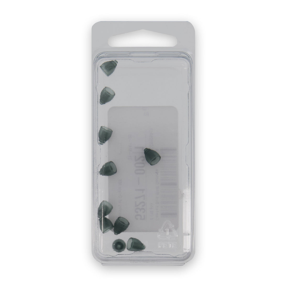 Starkey 7mm Open Hearing Aid Domes (10 Pack) – Comfort Silicone, Gray, For NuEar/Starkey RIC – US Seller